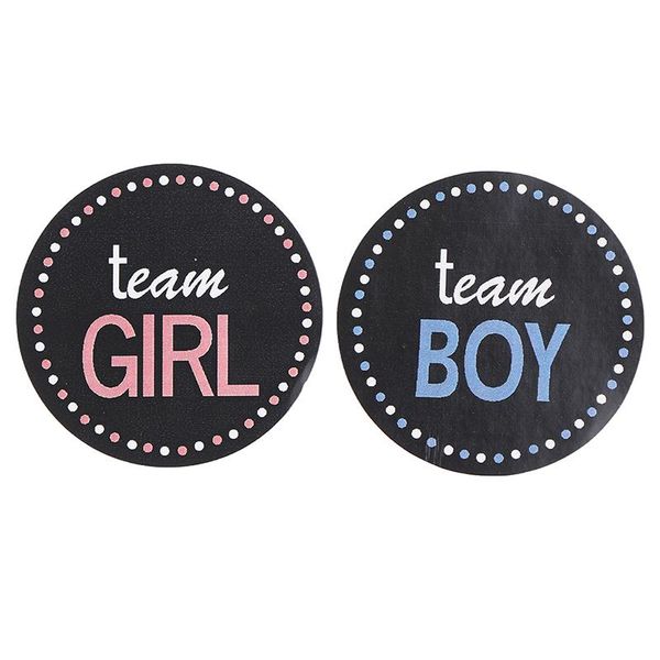

gift wrap 120pcs/set team boy girl stickers or vote sticker for gender