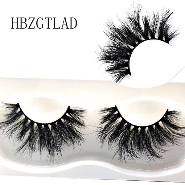 

false eyelashes 25mm 3d mink lash eyelash natural long wholesale fake make logo