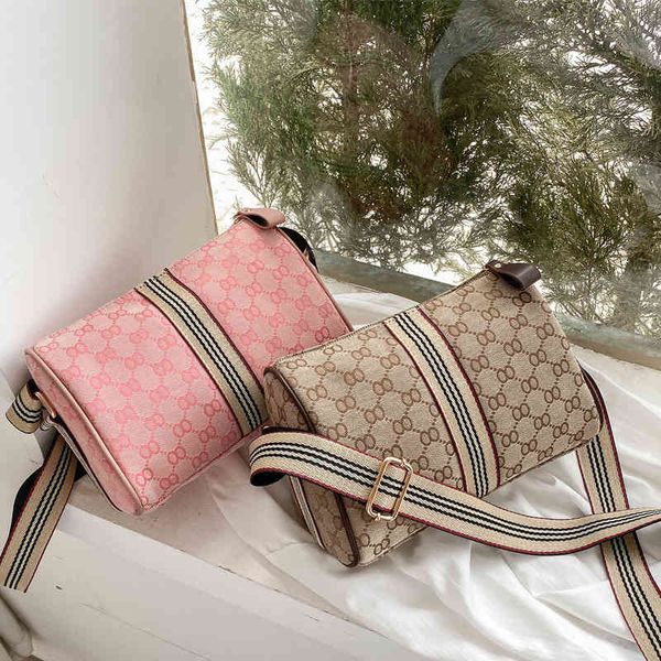 

canvas bag women's new fashion wide shoulder strap single shoulder messenger bag