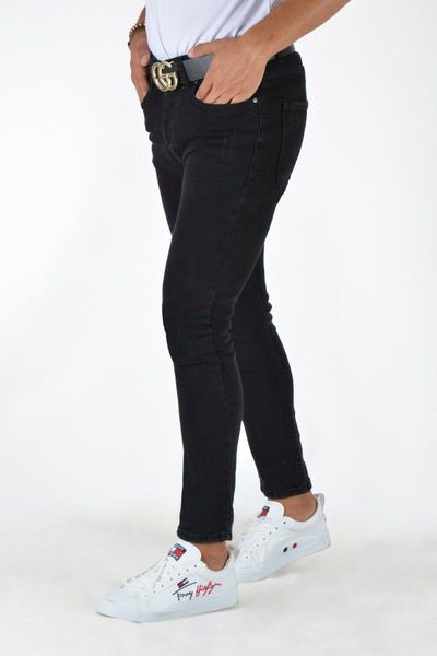 

men's slim fit jeans trousers 20k-2100456 smoked, Blue