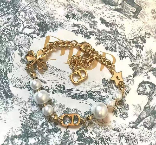 

2021 new designer family pearl bracelet jewelry, Silver