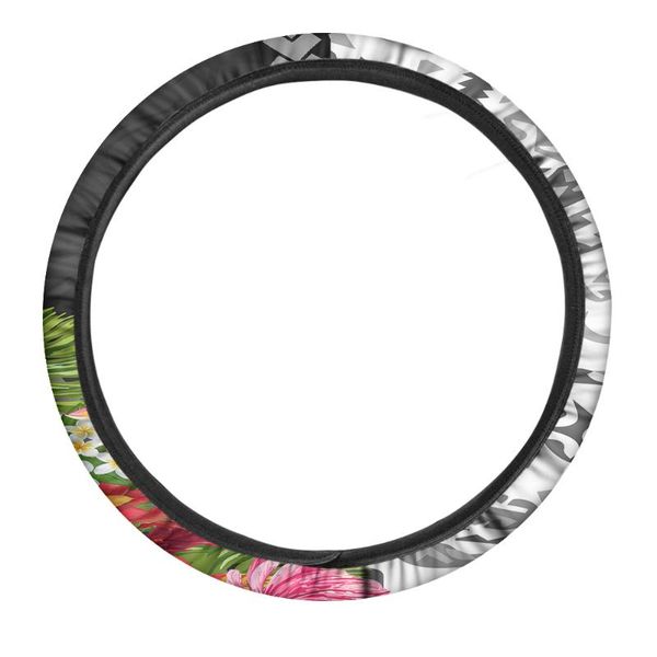 

steering wheel covers polynesian tribal cover for men eco-friendly healthy fashion gift women breathable