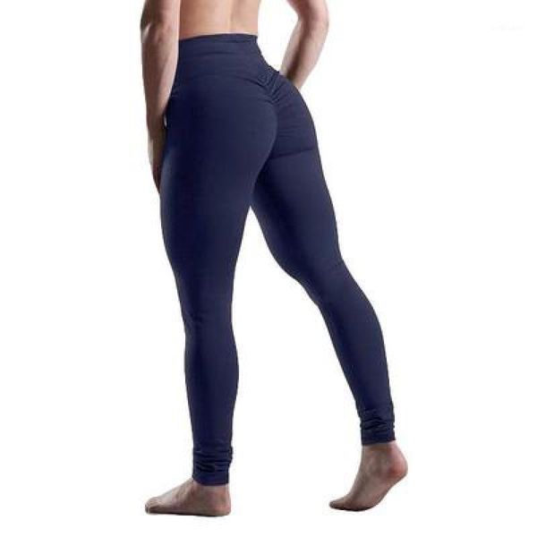 

women's leggings normov fitness women legging anti cellulite buddle bupush up pants high waist slim fit, Black