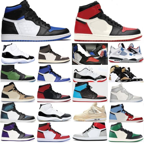 

mens women basketball 1 1s jumpman toe bred chicago royal men designer sport shoes sneakers trainers with box 43iuh7