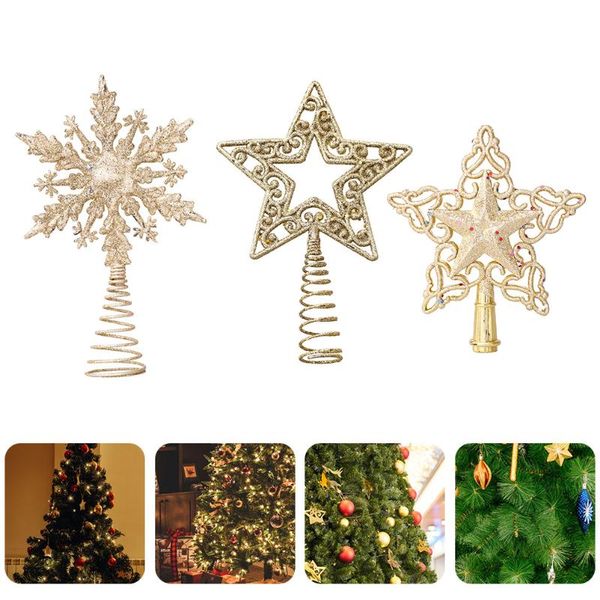 

christmas decorations 3pcs tree star decor xmas er adornment festival ornament