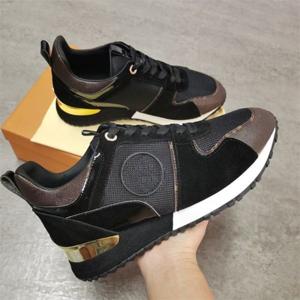 

casual shoes dark green away sneakers men woman real leather shoes racer sports women lace-up black brown flats casual trainers