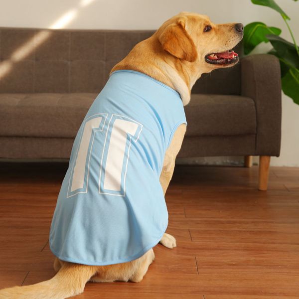 

dog clothes summer thin golden labrador samoye border dog vest