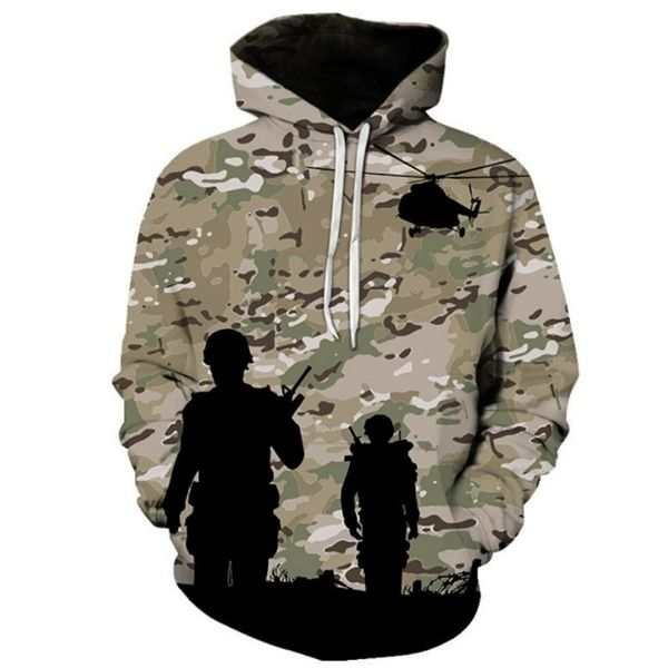 

spring and restore oversized camouflage hoodie men women trendy pullover jas outdoor fish hunt hooded sweatshirt top, Black;green