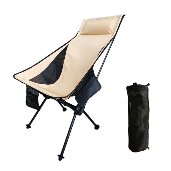 

camp furniture folding moon chair beach garden fishing outdoor