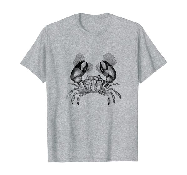 

Marine Sea Crab Print T-Shirt, Mainly pictures