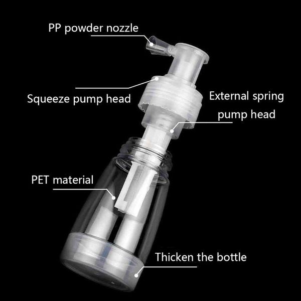 

storage bottles & jars gxma portable hairdressing tools powder spray bottle spraying beauty props reuseable beautify beauties sprayer