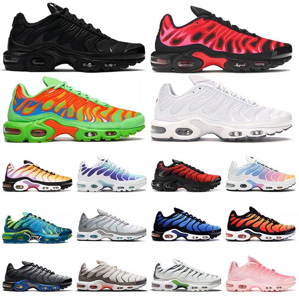 

tn plus se running shoes air airmax max mens mean green fire pink triple black white university red special hyper crimson womens sports snea