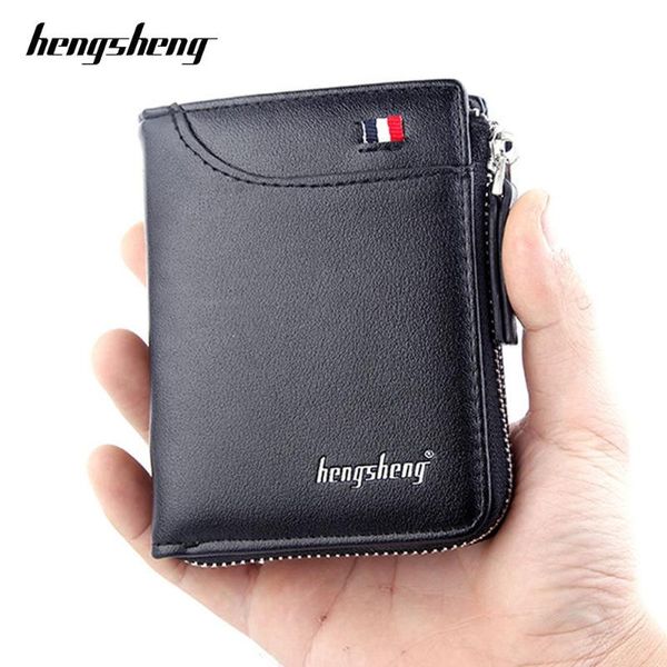 

wallets fashion small men wallet black short zipper purse with coin pocket brand soft pu leather man card holder designer male money bag, Red;black