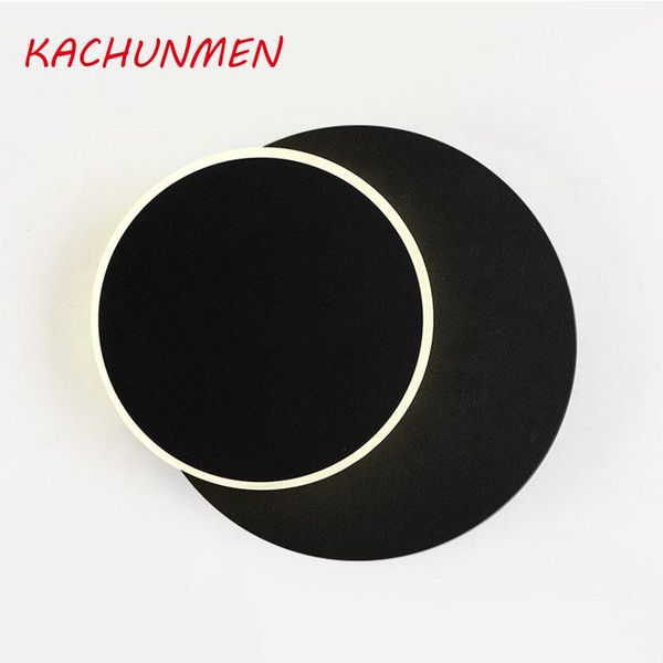 

wall lamps nordic lamp 6w living room dining bedroom bedside sconce round square 360Â° rotating moon ac90v-260v