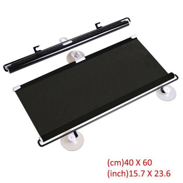 

car sunshade retractable sun visor windshield auto curtain interior pvc 1 pc
