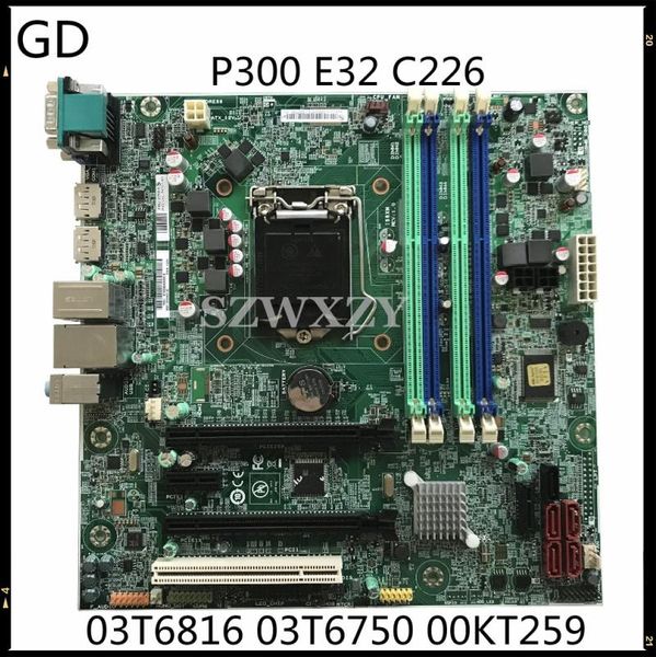 

motherboards gd original for lenovo thinkstation p300 motherboard e32 c226 03t6816 03t6750 00kt259 is8xm lga1150 ddr3 full tested