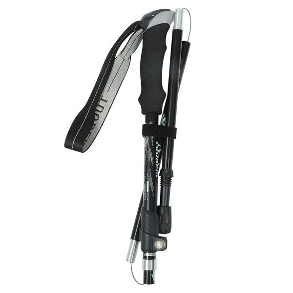 

trekking poles 1pc aluminium alloy pole flexible hiking anti-skid alpenstock