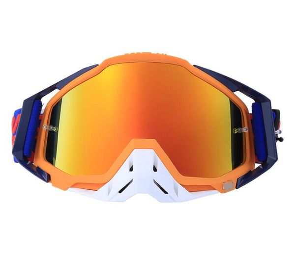 

motocross riding sunglasses 2021 summer mountain bike rider helmet goggles, Black