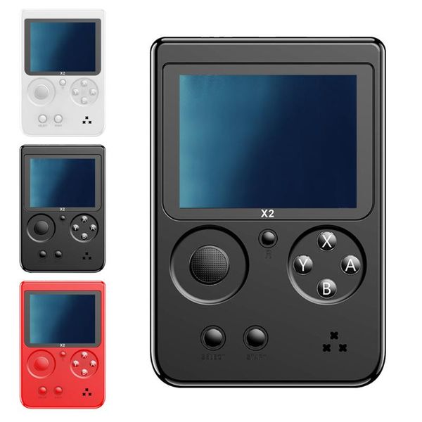 

2.8in lcd display mini handheld game player built-in 2500 retro games pocket console kids video players portable