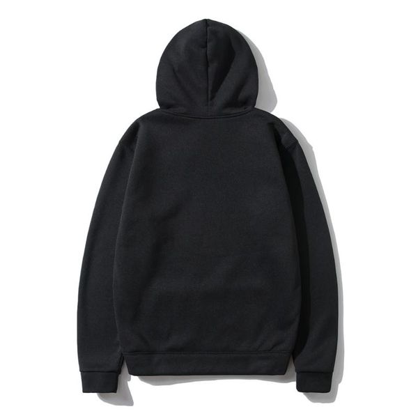 

men's hoodies & sweatshirts men women autumn winter hooded harajuku hip hop casual hoodie fleece pullovers hoody, Black
