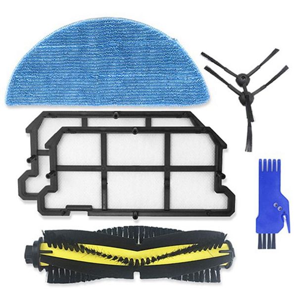 

vacuum cleaners robot cleaner kits main roller side brush cloth mop filter hepa for ilife v7 sparts parts set