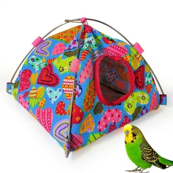 

parrot tent canvas nest sleeping bag floor hanging bird's hamster cotton hammock bird cages