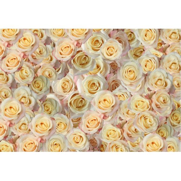 

party decoration flower backdrop beauty yellow roses scenery pography background holiday celebration po booth studio decor