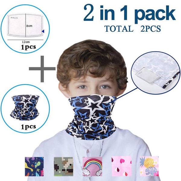 

party masks kids face mask halloween cosplay printed mascarillas mondmasker bandanas neck half multi-purpose filters mondkapjesÂ masque