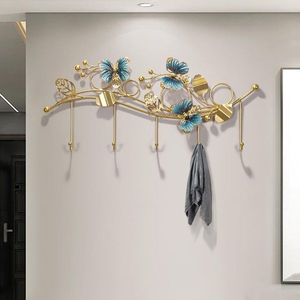 

hooks & rails creative coat hook wall key reception decoration hanging porch metal