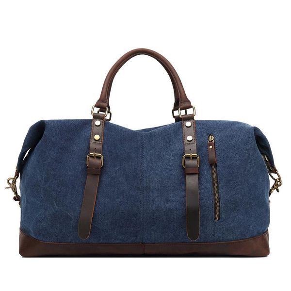 

canvas wear-resistant men travel bags hand luggage big bag business large capacity weekend duffle duffel