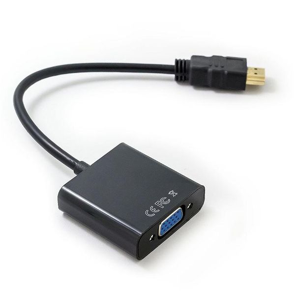 

audio cables & connectors to vga cable converter digital analog hd 1080p for pc laptablet male famale adapter