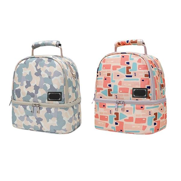 

women mummy diaper bags waterproof baby bottle breast milk pump breastfeeding outdoor working backpack cooler bag