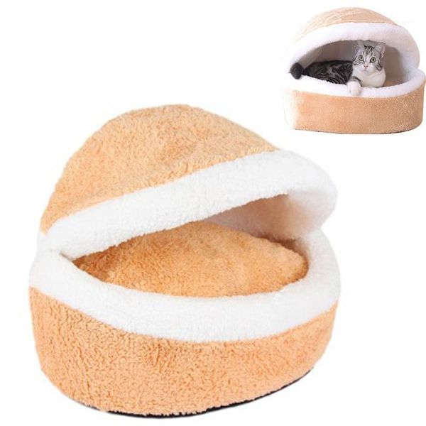 

cat beds & furniture sleeping bag sofa bed house short plush winter warm soft cats nest kitten pet cushion puppy kennel sleep1