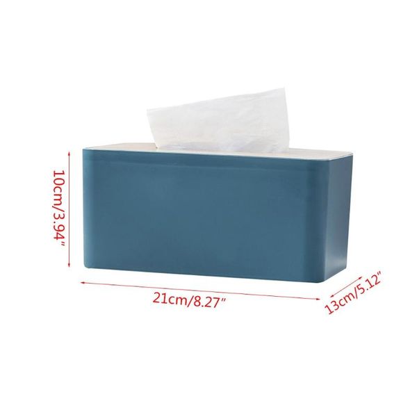 

tissue boxes & napkins wooden box with removable lid eco-friendly container towel paper holder case living room desktop