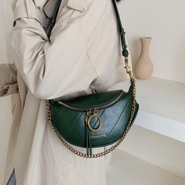 

brand waist packs luxury designed bag chain strap fanny pack women's crossbody chest bags