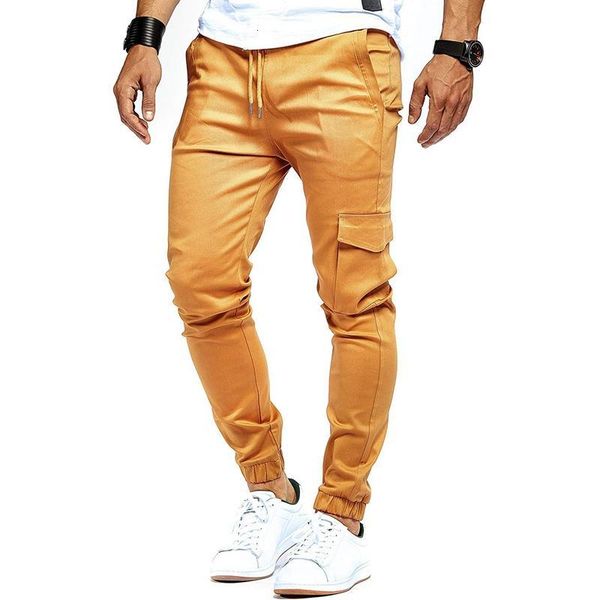 

men's pants autumn streetwear long tether casual sport beam pockets smooth woven tyqx, Black