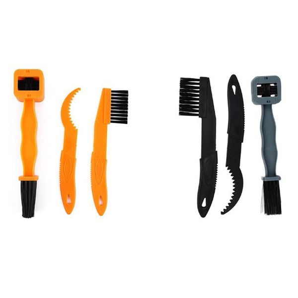

tools 3pcs bicycle chain clean brush gear grunge mtb mountain bike machine washer scrubber tool
