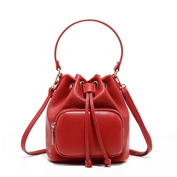

evening bags fashion simple handbags for women large capacity drawstring shoulder crossbody female casual daily shopper tote b676