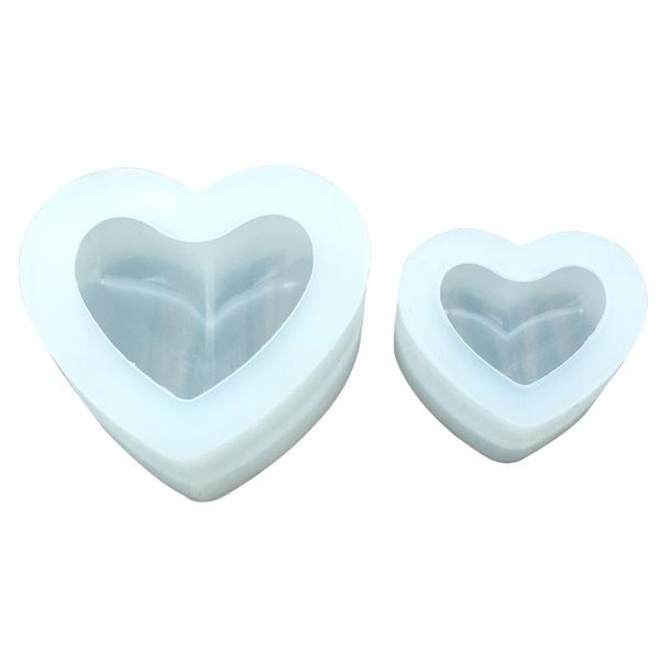 

craft tools 3d heart cake silicone mold baking pastry mould diy handmade love candle aroma gypsum plaster kitchen