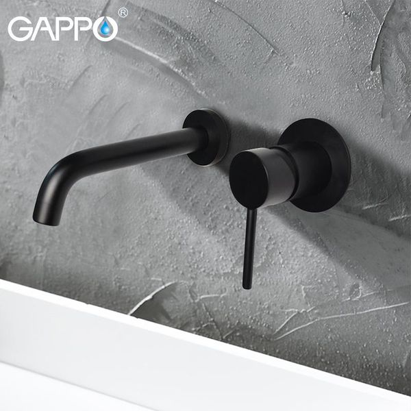 

bathroom sink faucets gappo basin faucet mixer tap brass wall mounted waterfall torneiras monocomando