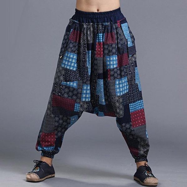 

men's pants selling product in 2021 printed men's big crotch casual fashion footwear mens hip hop clothing streetwear men, Black