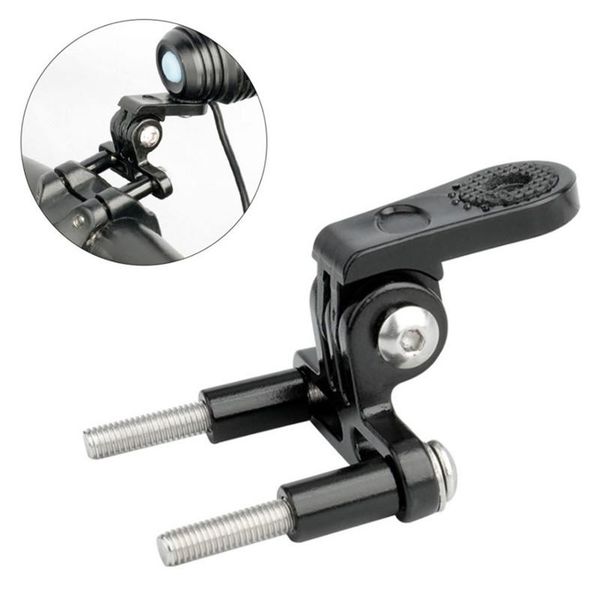 

bike lights bicycle headlight mount adaptor m5 cycling holder front led lamp aluminum bracket light stand accessory