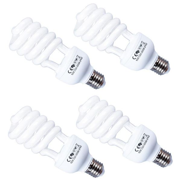 

flash heads 45 wa5500k high bright pography daylight fluorescent lighting bulbs e27 base for softbox pographic po studio