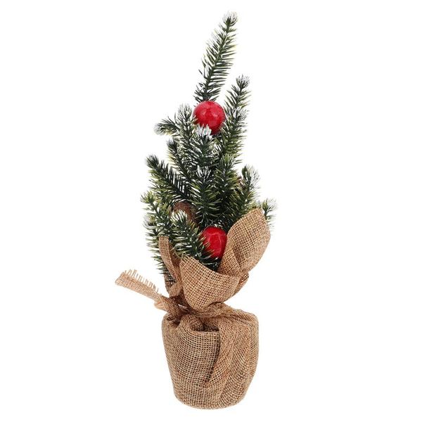 

christmas decorations 1pc tree bonsai model adornment creative xmas ornament deskdecor