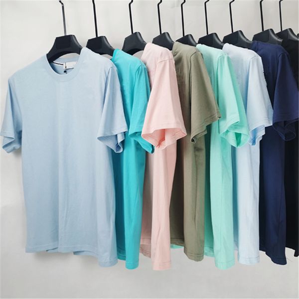 

men's t-shirts printed on cotton loose casual couple polo shirt outdoor simple fashion short sleeve, White;black