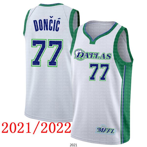 

77 luka dall as doncic jersey maveric ks dirk 41 nowitzki basketball jerseys clevelan d evan 4 mobley cavalie rs collin 2 sexton white blue, Black;red