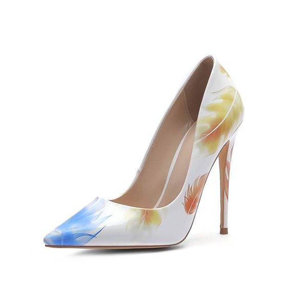 

dress shoes shofoo shoes,beautiful fashionable , multi-color leather, about 12cm high-heeled women's shoes, pointed, Black
