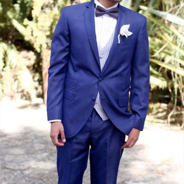 

men's suits & blazers 2021 custom fashion handsome blue male slim fit groomsmen tuxedo for wedding dress party men clothing (jacket+pan, White;black