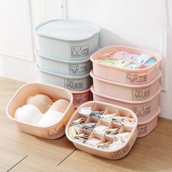 

storage drawers plastic closet underwear organizer covered drawer divider for bras pants socks fq-ing