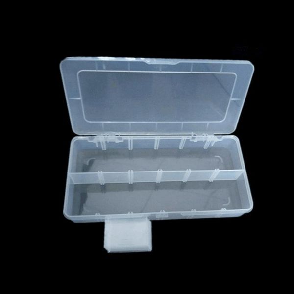 

tool organizers portable organizer box plastic transparent grid safety insert small caixa de ferramentas storage utensils ei50gh